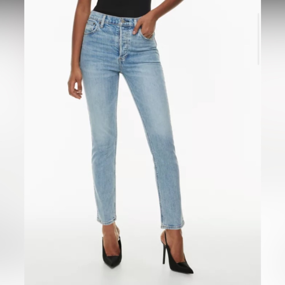 Denim Forum The Yoko Mid Rise Slim 28L